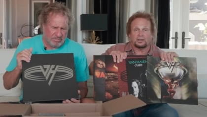 Unboxing VAN HALEN's 'The Collection II' With SAMMY HAGAR And MICHAEL ANTHONY